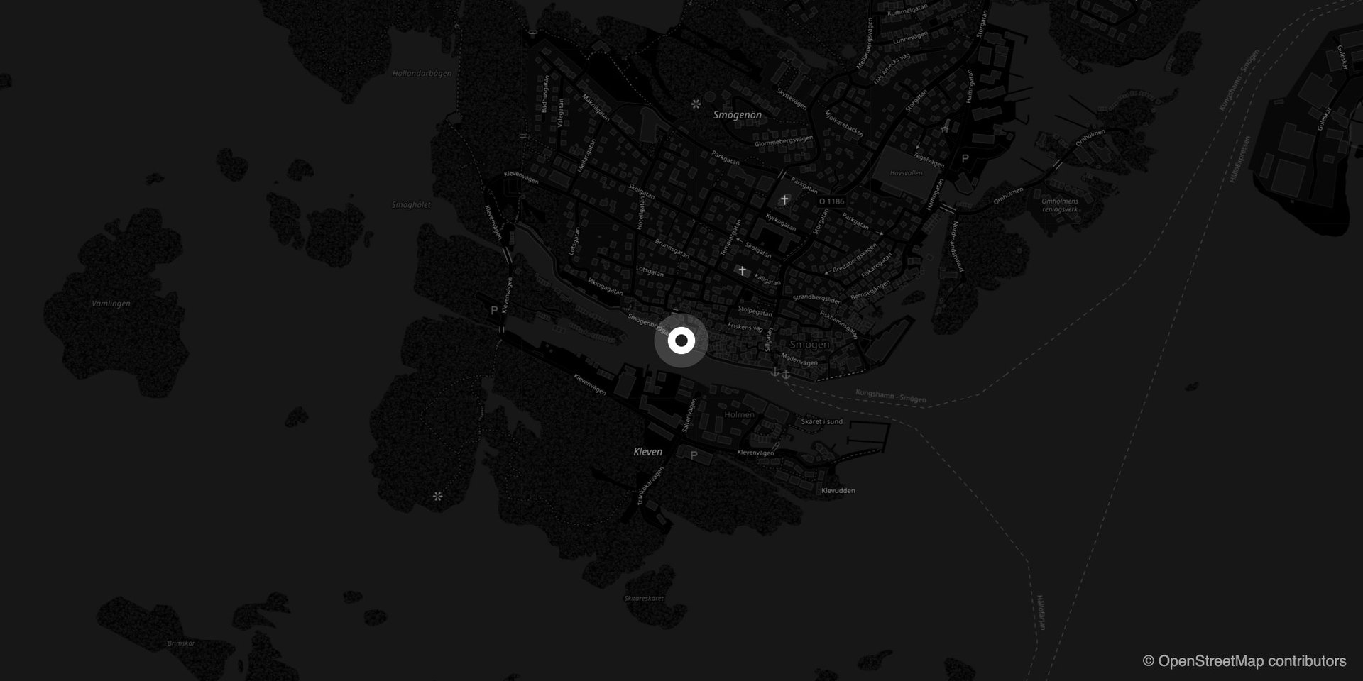 Map – Sail Racing Club House Smögen