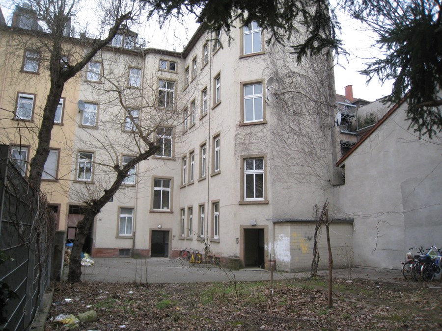 Denkmalschutz Mannheim — Sanierung in Mannheim Innenstadt, Zustand vor dem Umbau, Bild 2