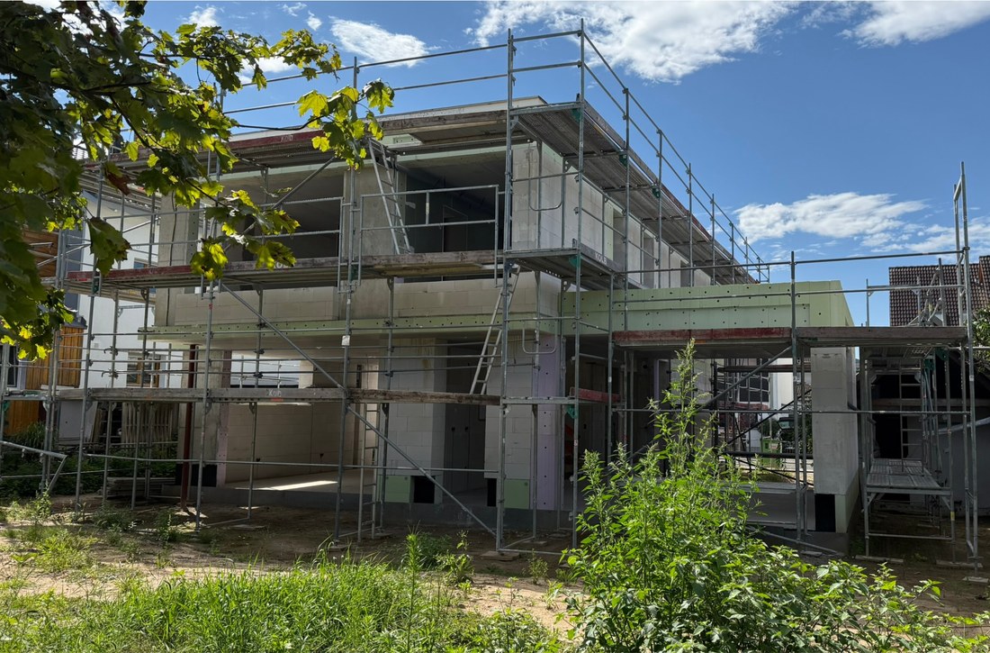 Wohnhaus H-CH — Baustelle in Seeheim-Jugenheim, Hauptansicht