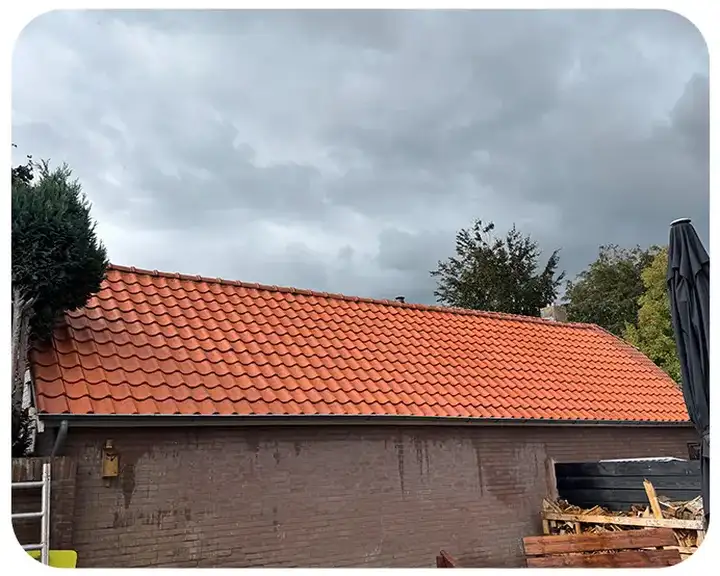 Dakgoot reinigen