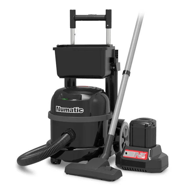 Numatic Rygstøvsuger PBT230NX/1 m. batteri
