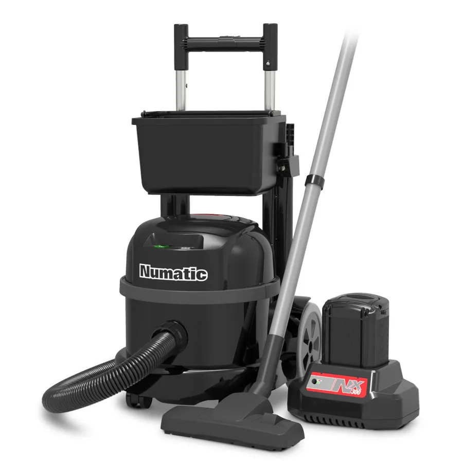 Numatic Rygstøvsuger PBT230NX/1 m. batteri