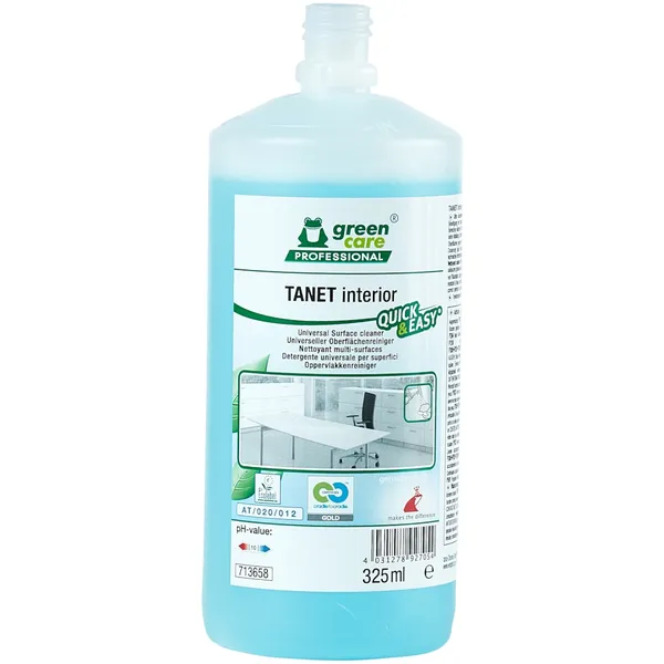 Universalrengøring – Tana TANET Interior Quick and Easy 6 x 325 ml rengøringsmiddel fra Tana