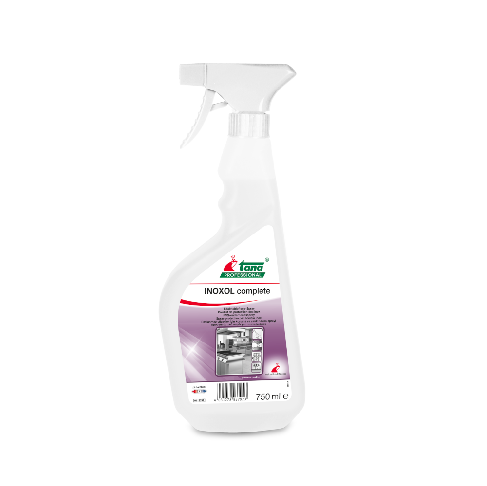 Stålpleje – Tana INOXOL Complete 10 x 750ml rengøringsmiddel fra Tana