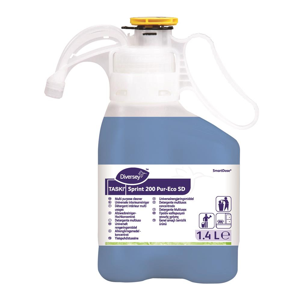 Universalrengøring – TASKI Sprint 200 Pur-Eco Smartdose 1.4L rengøringsmiddel fra Diversey