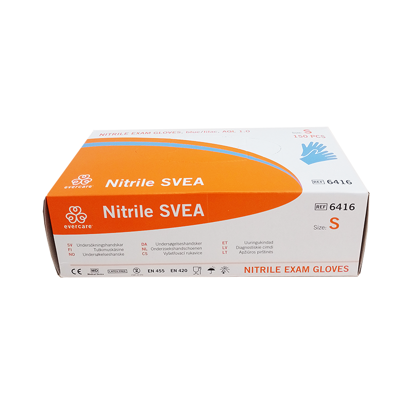 Evercare nitrilhandske SCEA str. S – 150 stk. produkt fra CurantTeknik