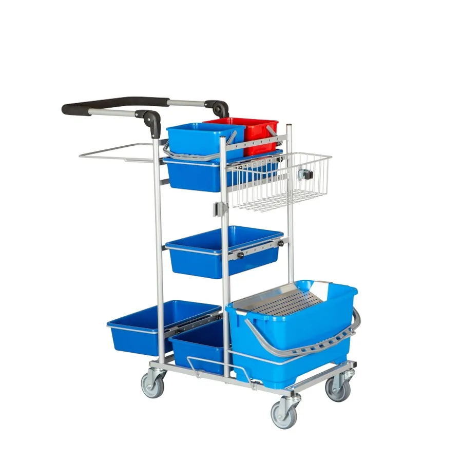 Tina Trolley ERGO rengøringsvogn med drypsystem