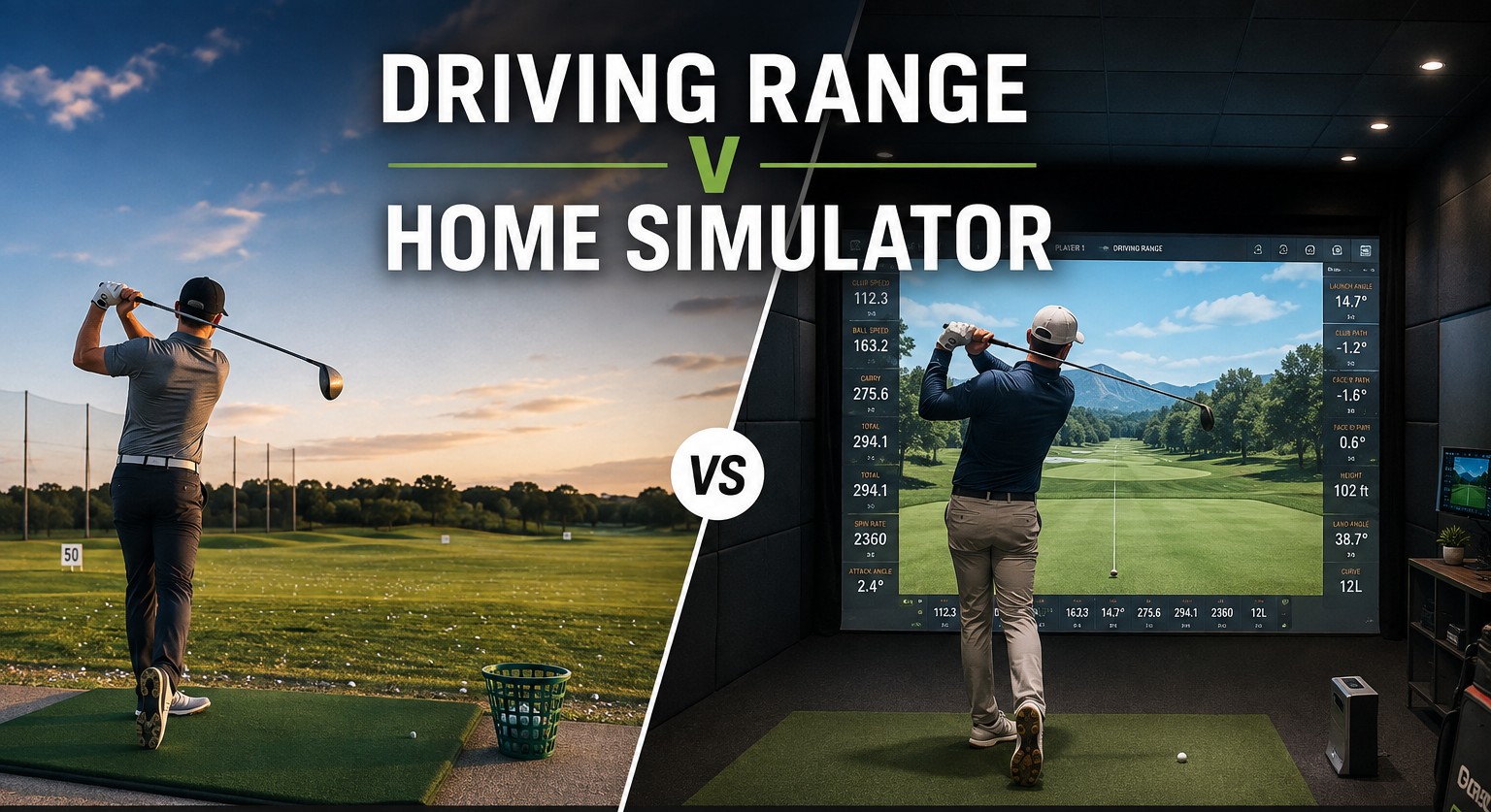 Golf Simulator vs Driving Range