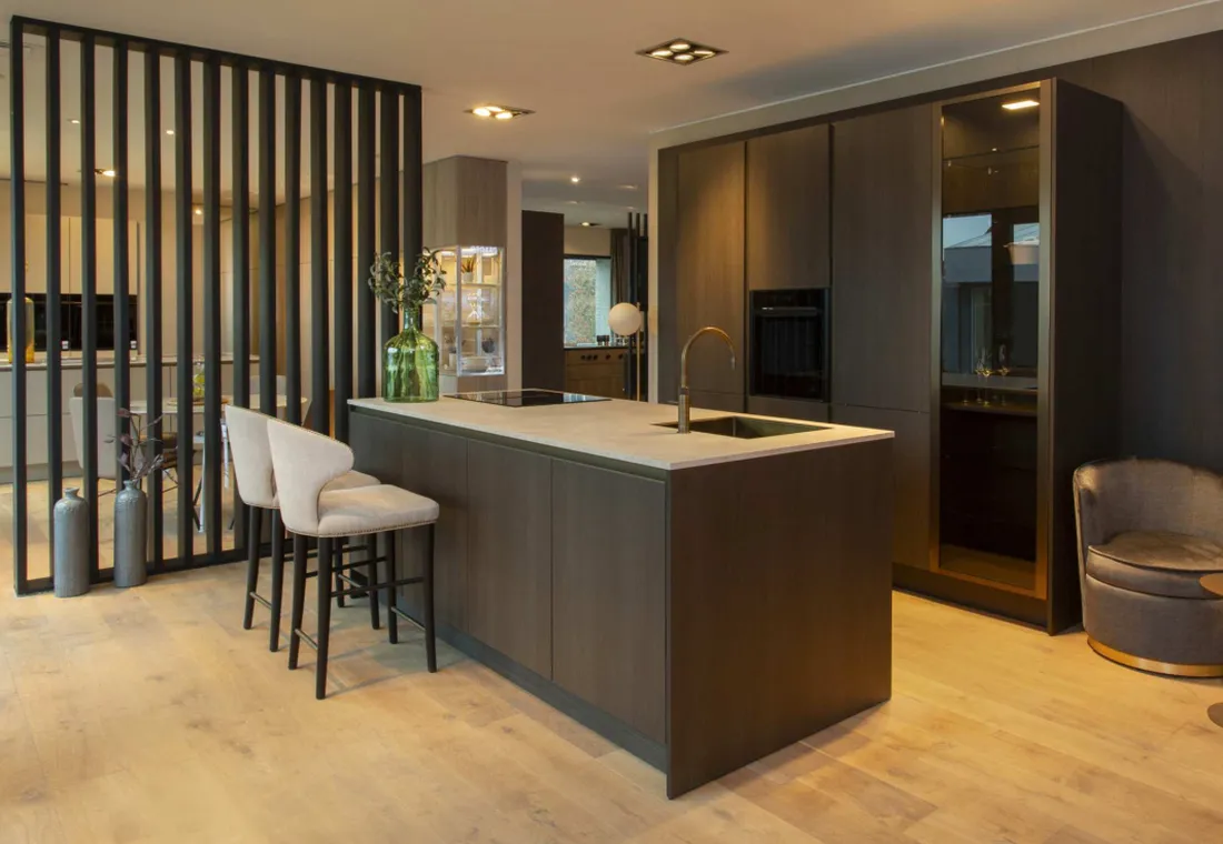 Siematic eilandkeuken in oak oolong