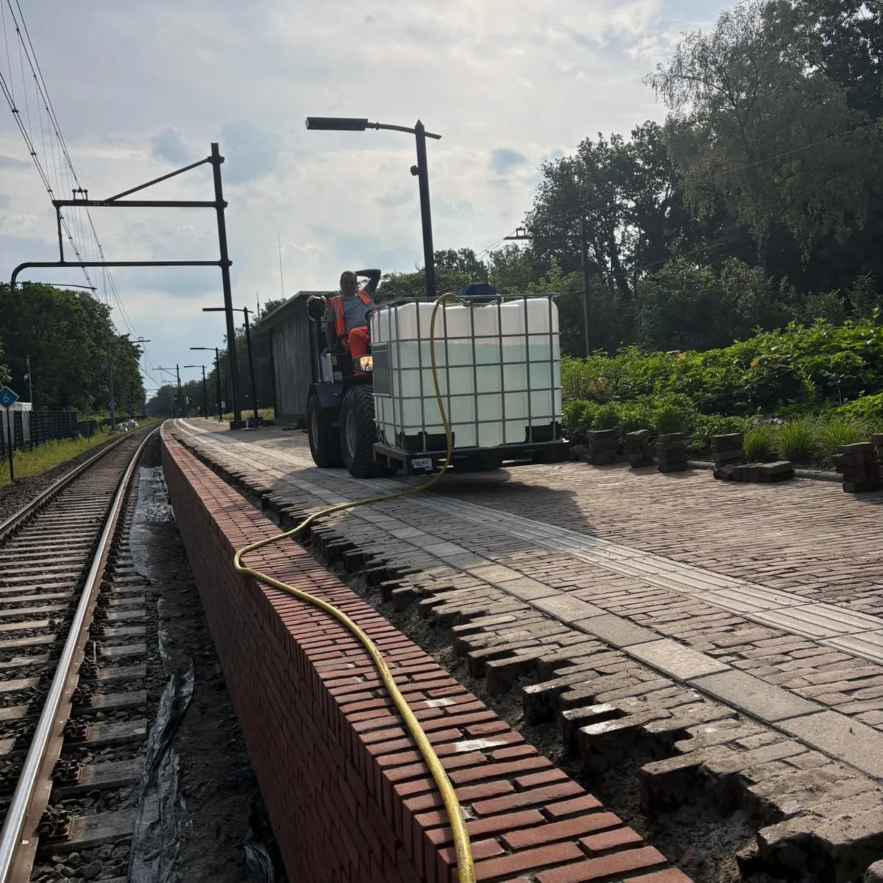 Werkzaamheden aan station den dolder 3