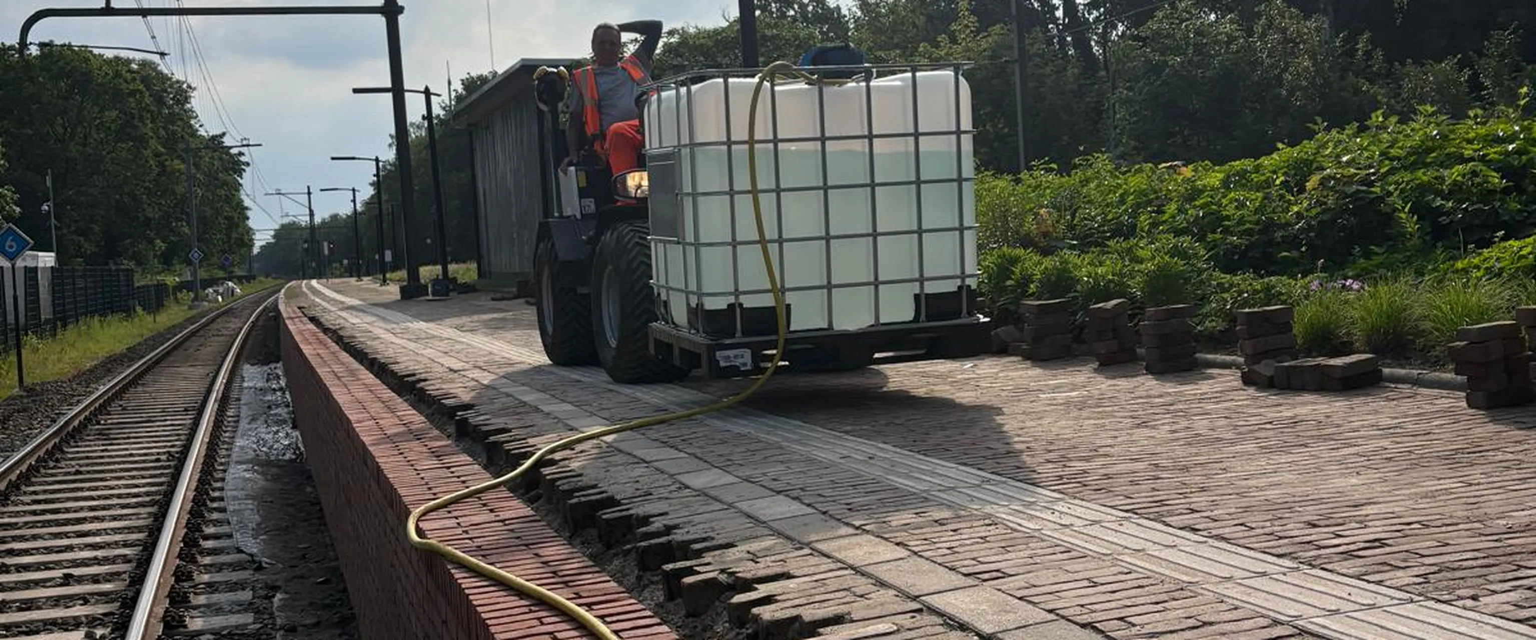 Werkzaamheden aan station den dolder 3