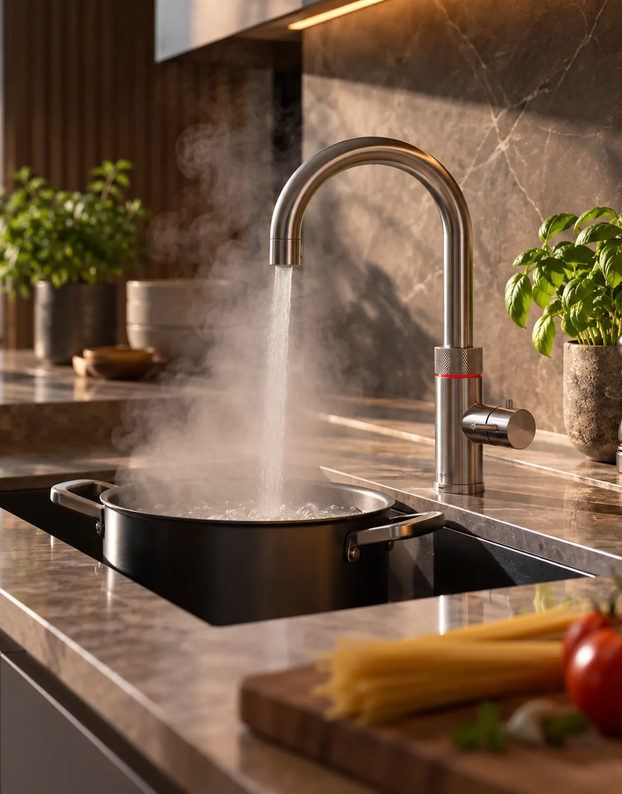 Instant heet water