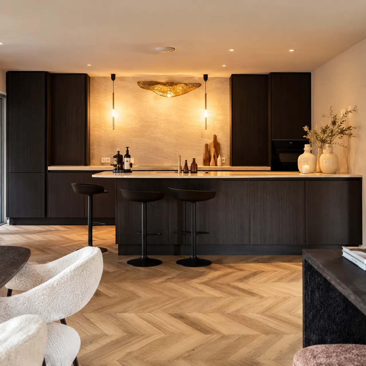 Pronorm keuken sherwood donkerbruin