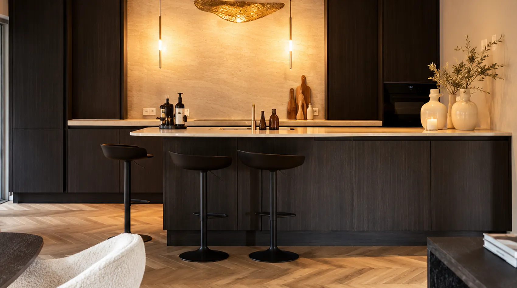 Pronorm keuken sherwood donkerbruin