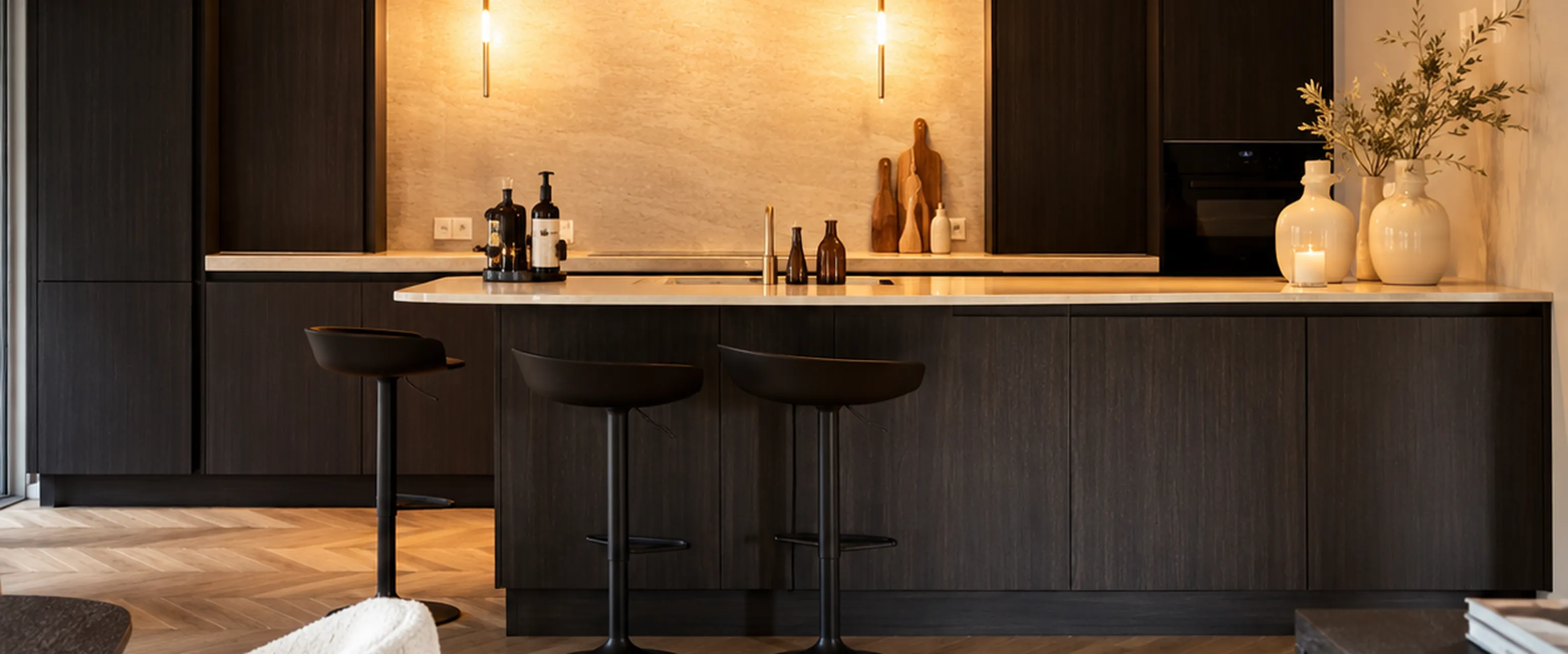 Pronorm keuken sherwood donkerbruin