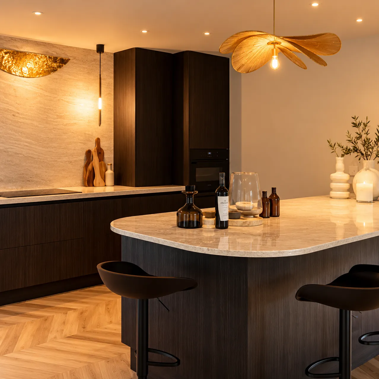 Pronorm keuken sherwood donkerbruin