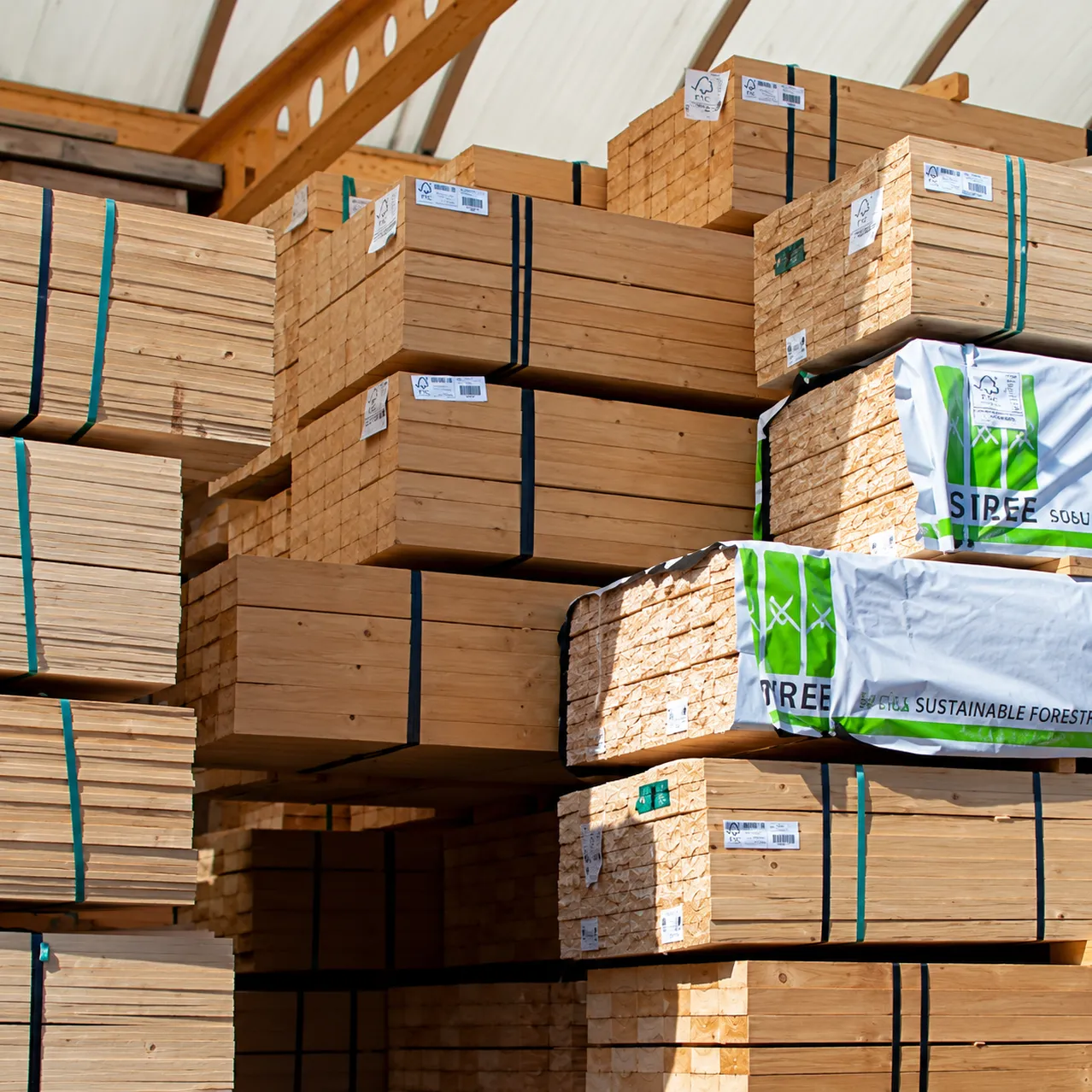 Stapel pallets 2