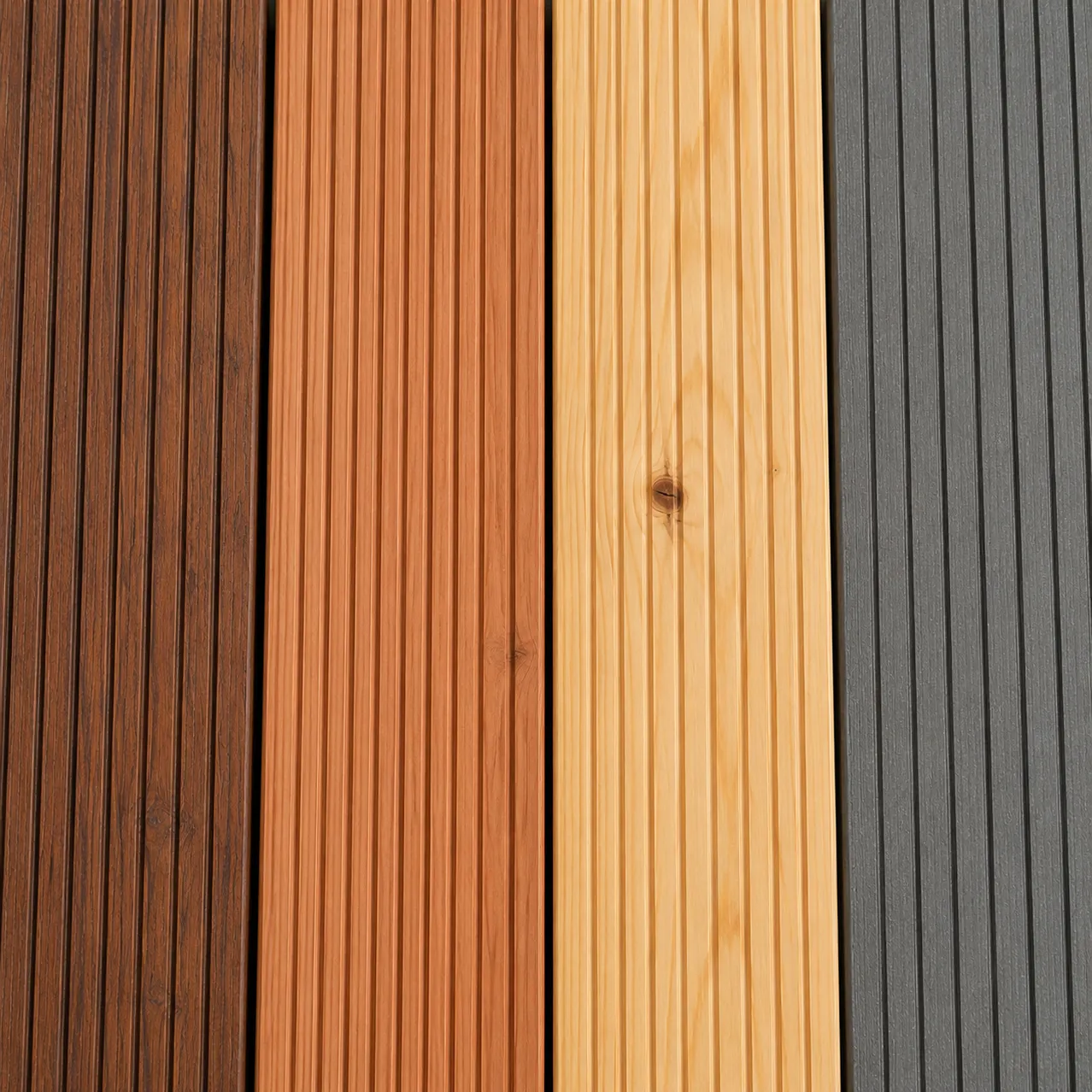 Soorten vlonderplanken