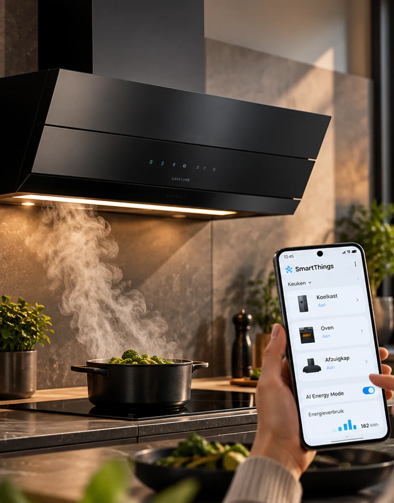 Slimme keuken met samsung bespoke ai