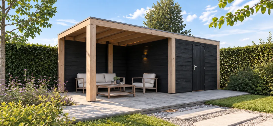 Overkapping tuin