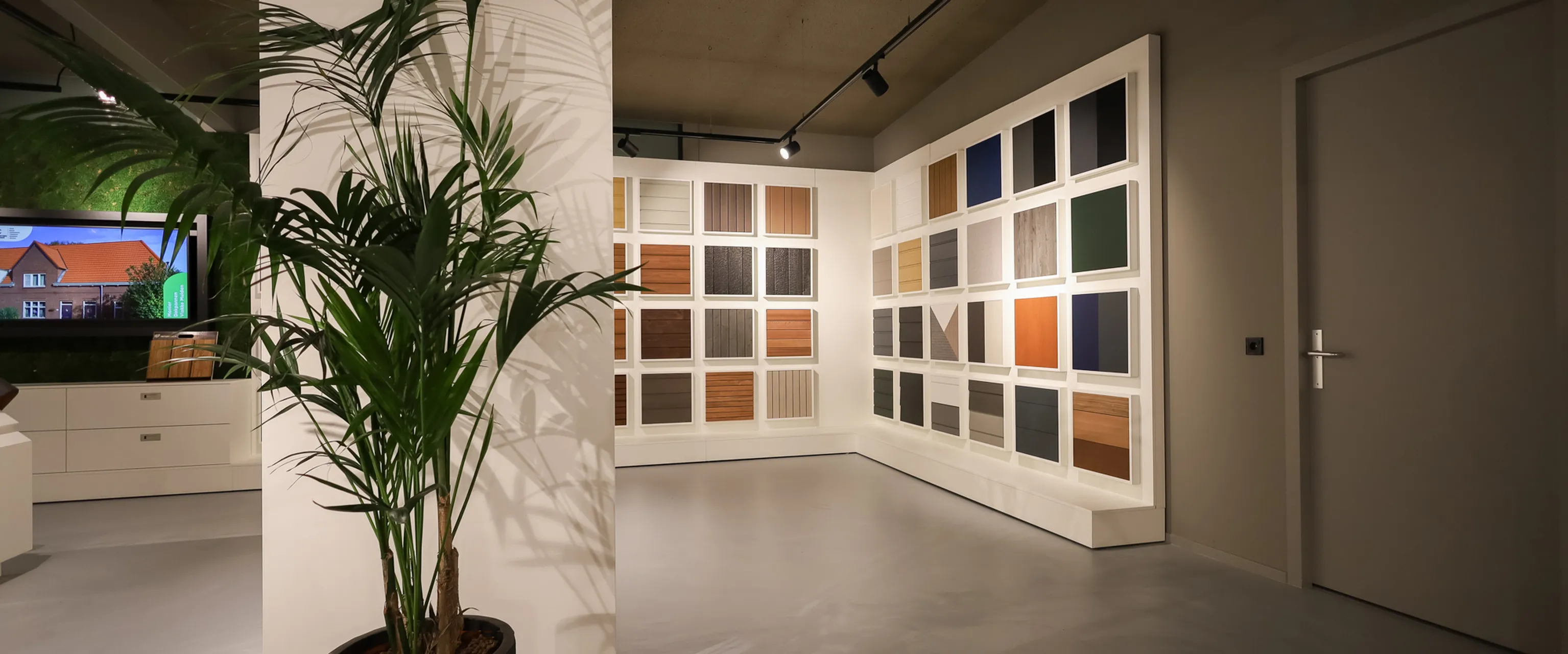 Gevelbekleding in showroom roelofarendsveen 1