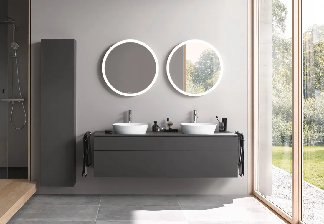 Duravit badkamermeubel twee losse kommen