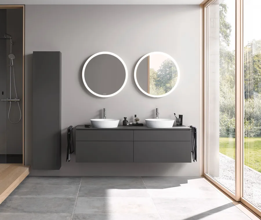 Duravit badkamermeubel twee losse kommen