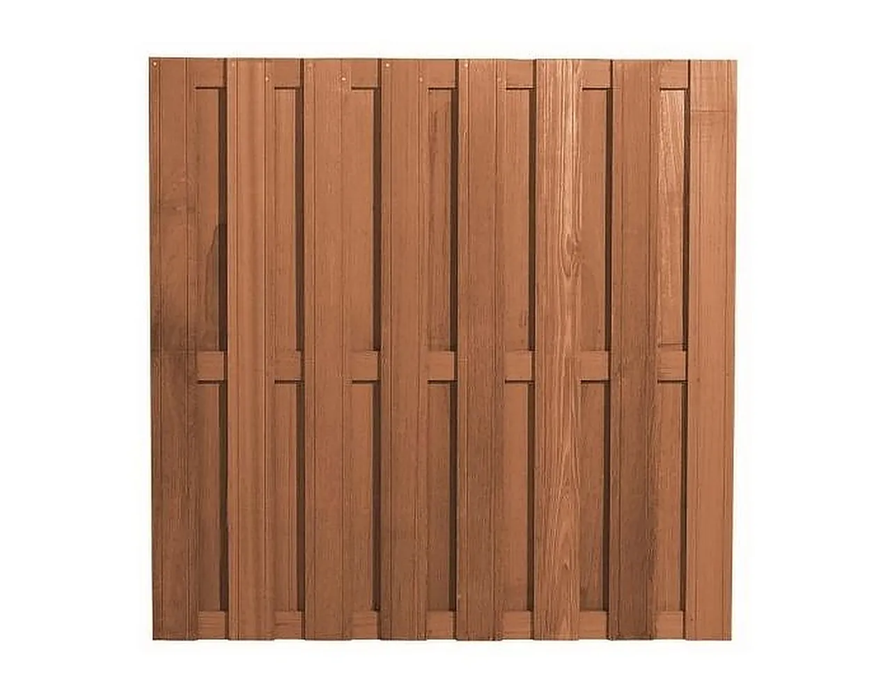 Hardhouten schutting
