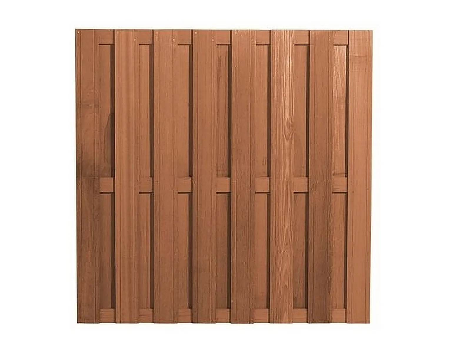 Hardhouten schutting