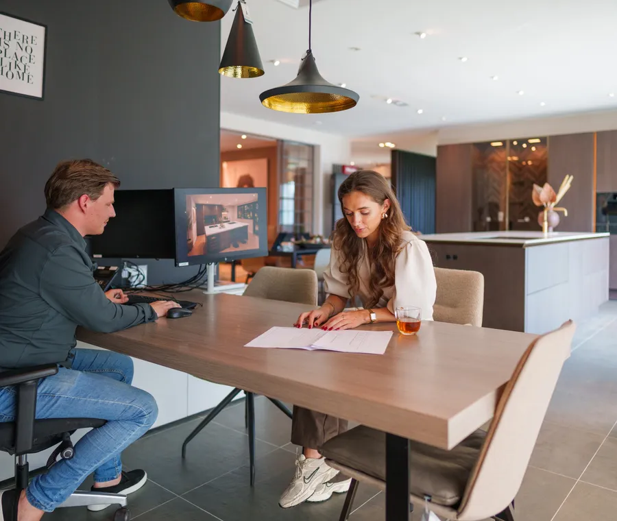 Adviesgesprek keukens showroom aalsmeer 2