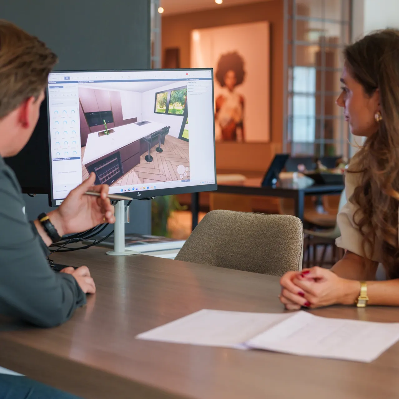 Adviesgesprek keukens showroom aalsmeer 4