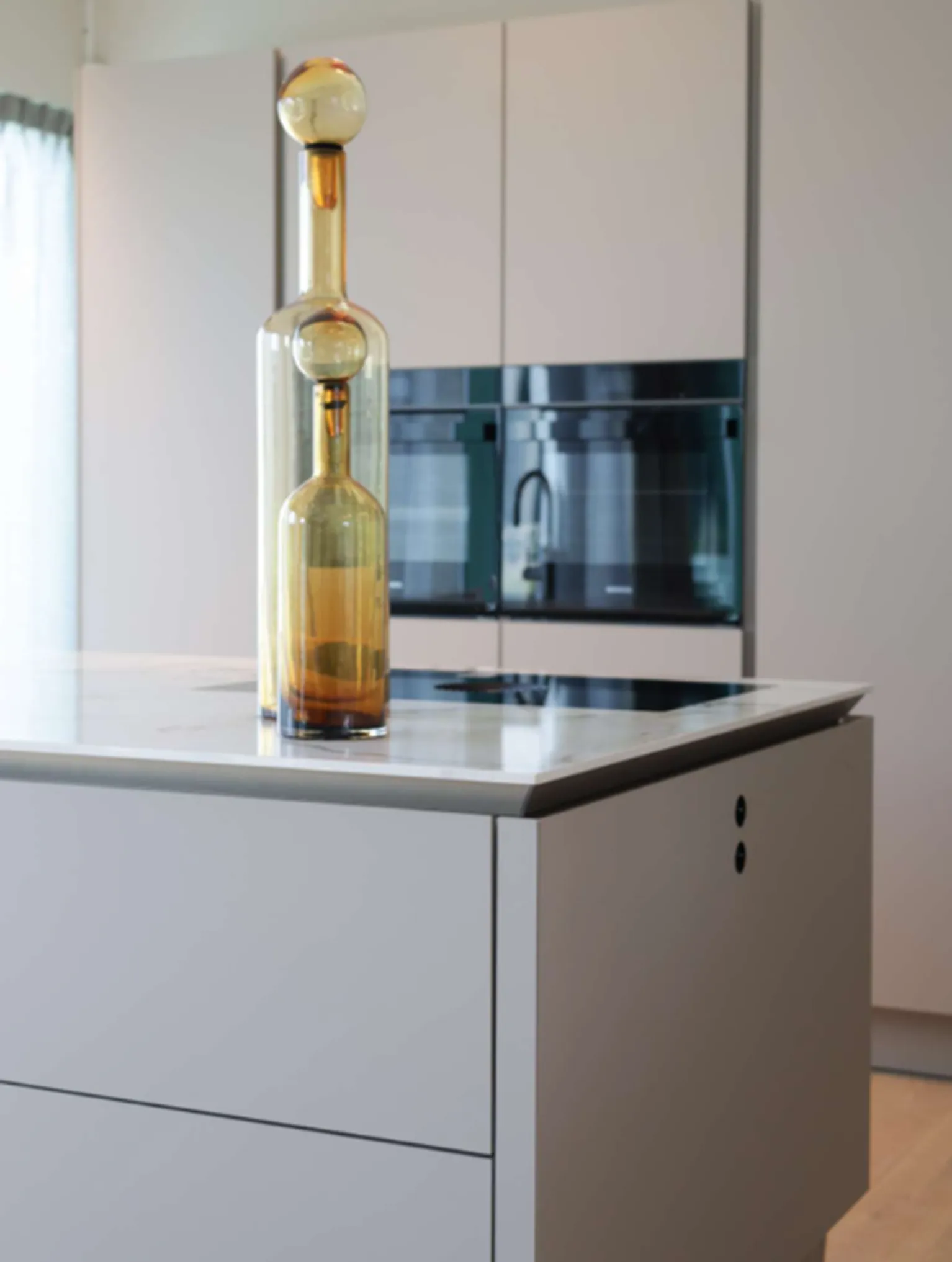 Siematic slx eilandkeuken in achat zijdemat