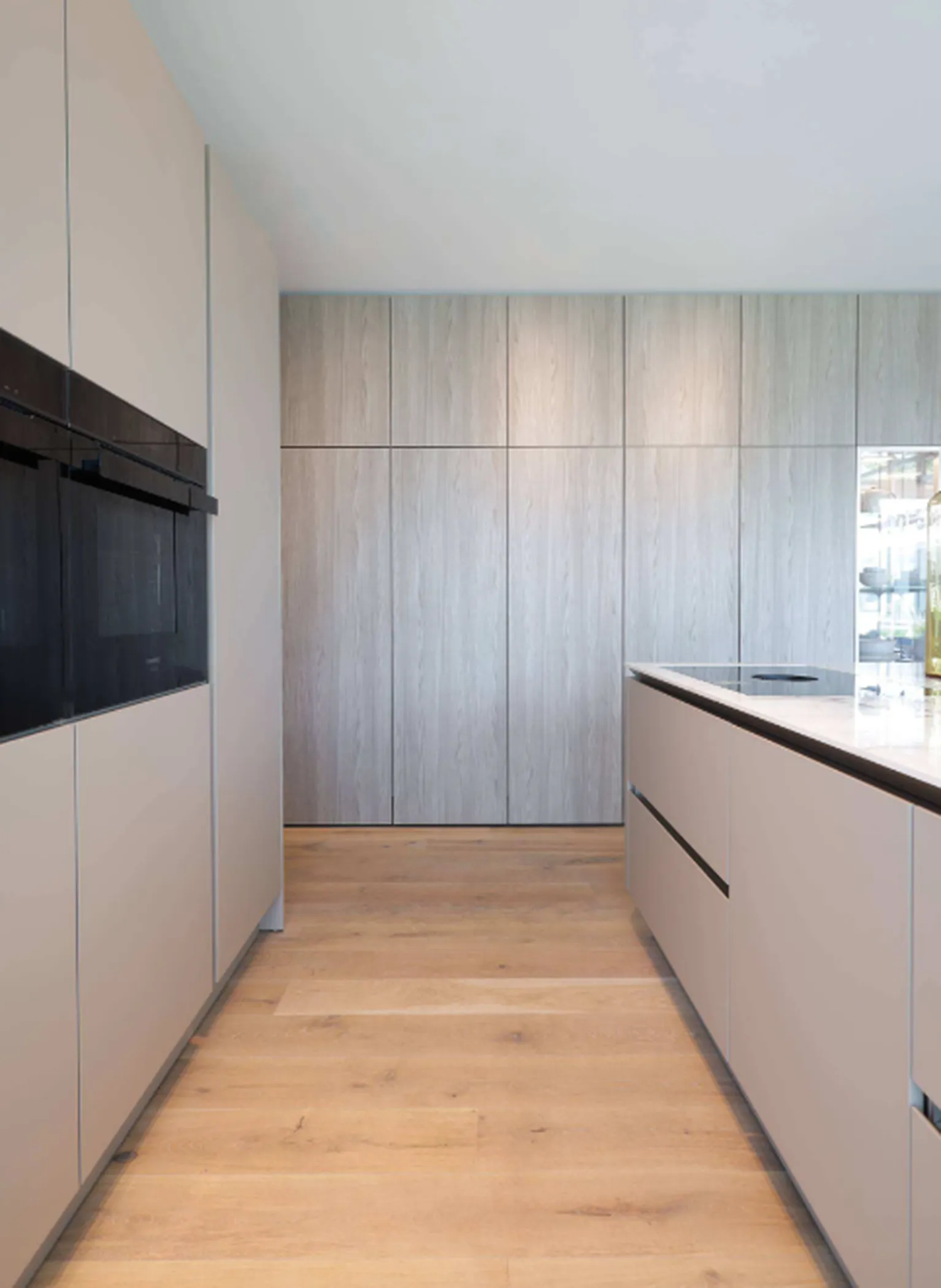 Siematic slx eilandkeuken in achat zijdemat