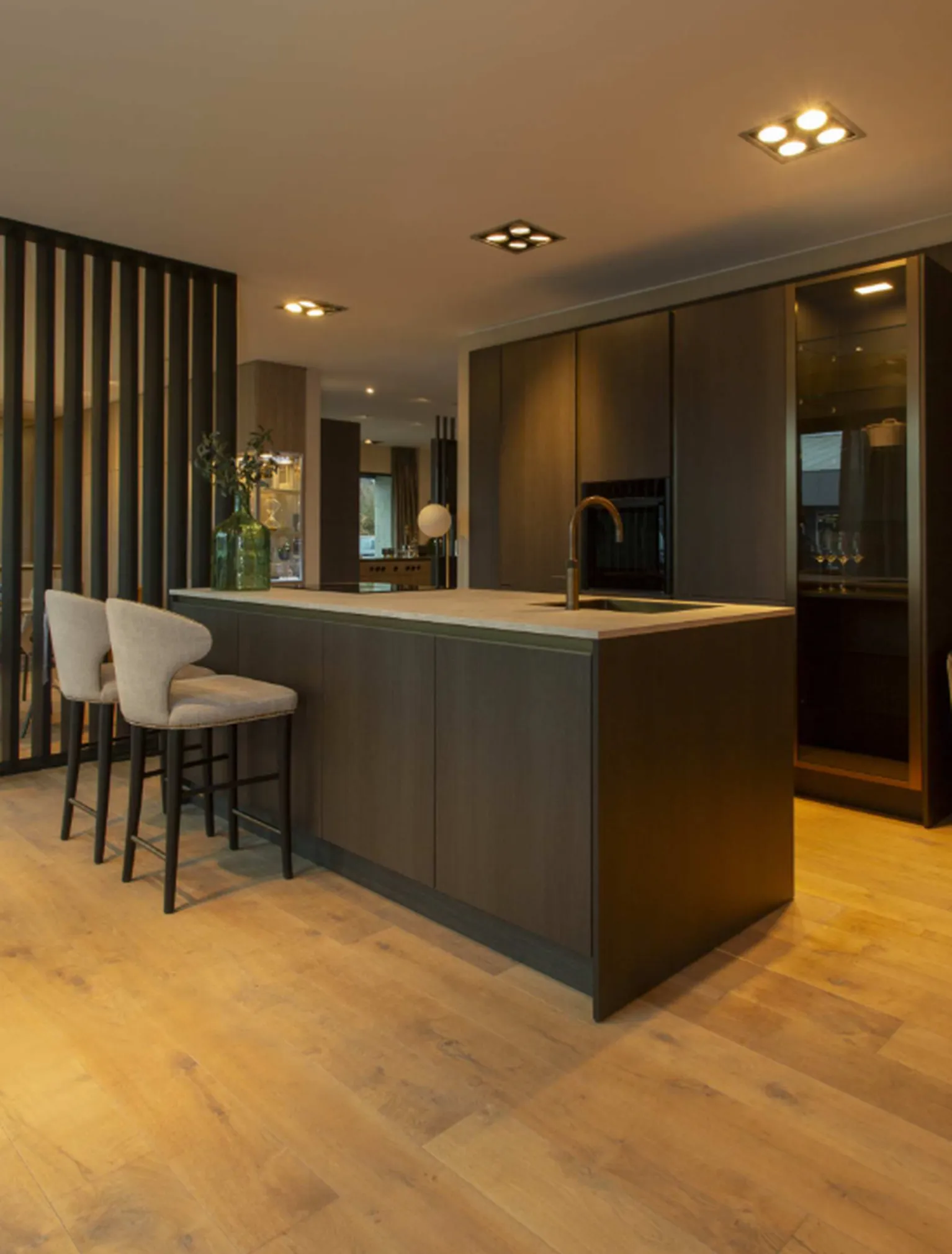 Siematic eilandkeuken in oak oolong