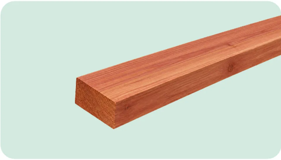 Red cedarhout