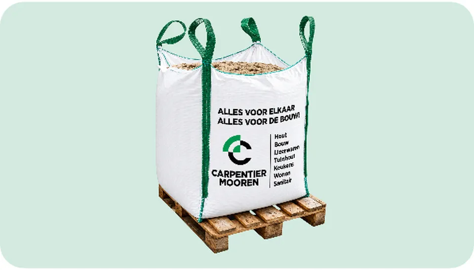 Zand cement en mortels