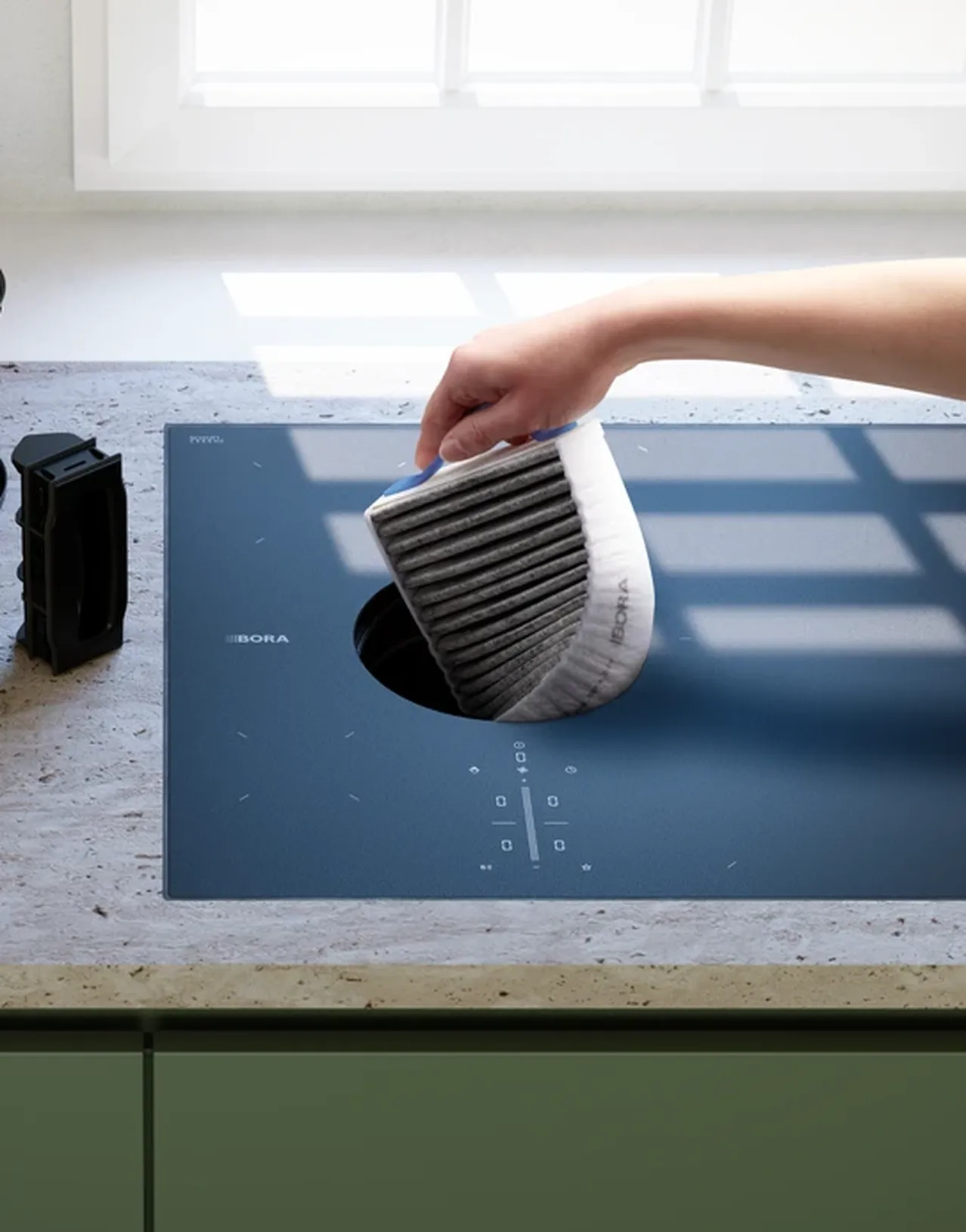 Bora keukenapparatuur afzuiging schoonmaken