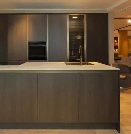 Siematic eilandkeuken in oak oolong