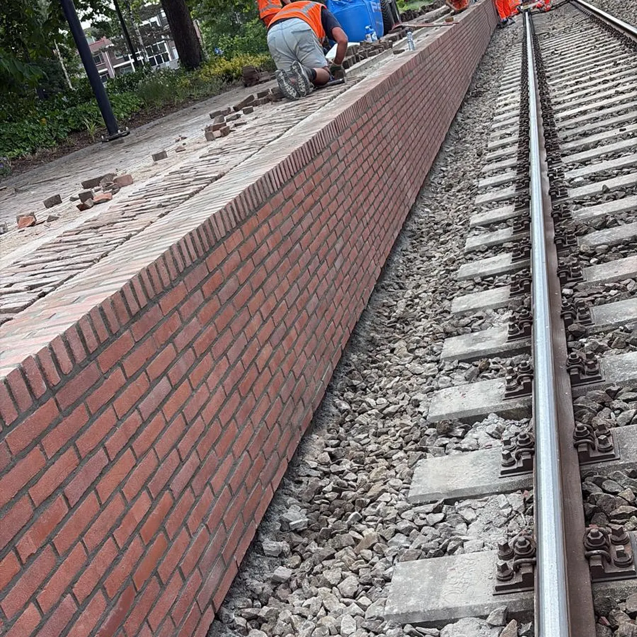 Werkzaamheden aan station den dolder 2
