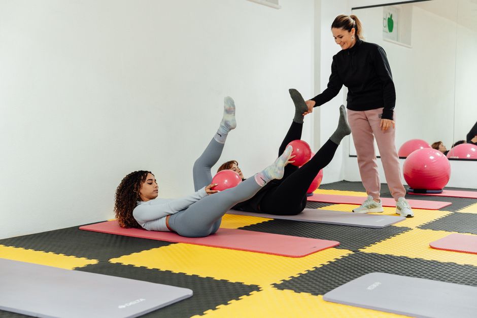reformer fleet arranged inside a GCC pilates studio fit-out