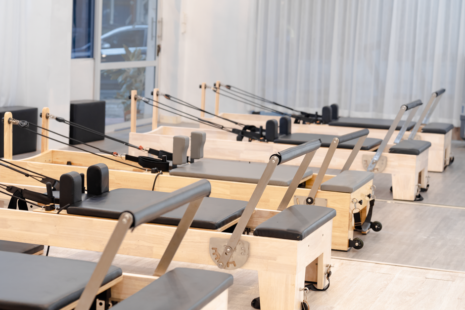pilates studio pricing menu showing class pack and unlimited monthly options