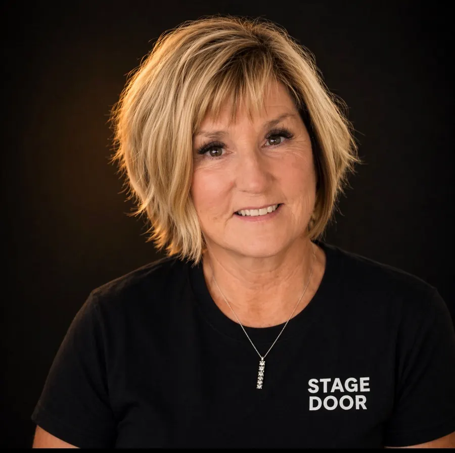 Julie Embrey Colgan | Founder | Stage Door Dance Studio Portrait of Julie Embrey Colgan, founder at Stage Door Dance Studio