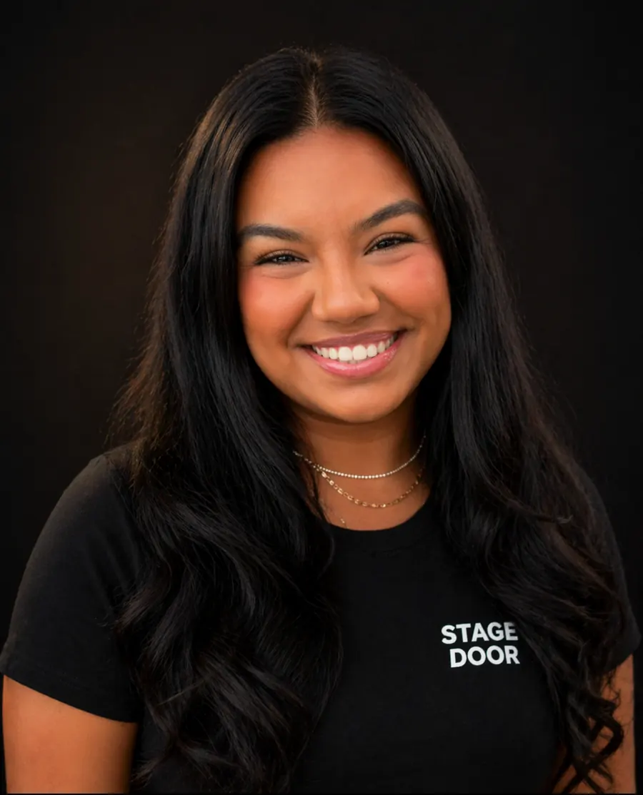 Roxsana Flores | Front Office Staff | Stage Door Dance Studio Portrait of Roxsana Flores, front office staff at Stage Door Dance Studio