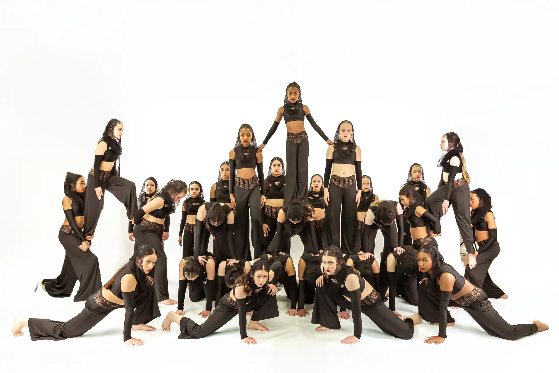 Stage Door Dance Studio dancers performing on stage in Manassas, Virginia