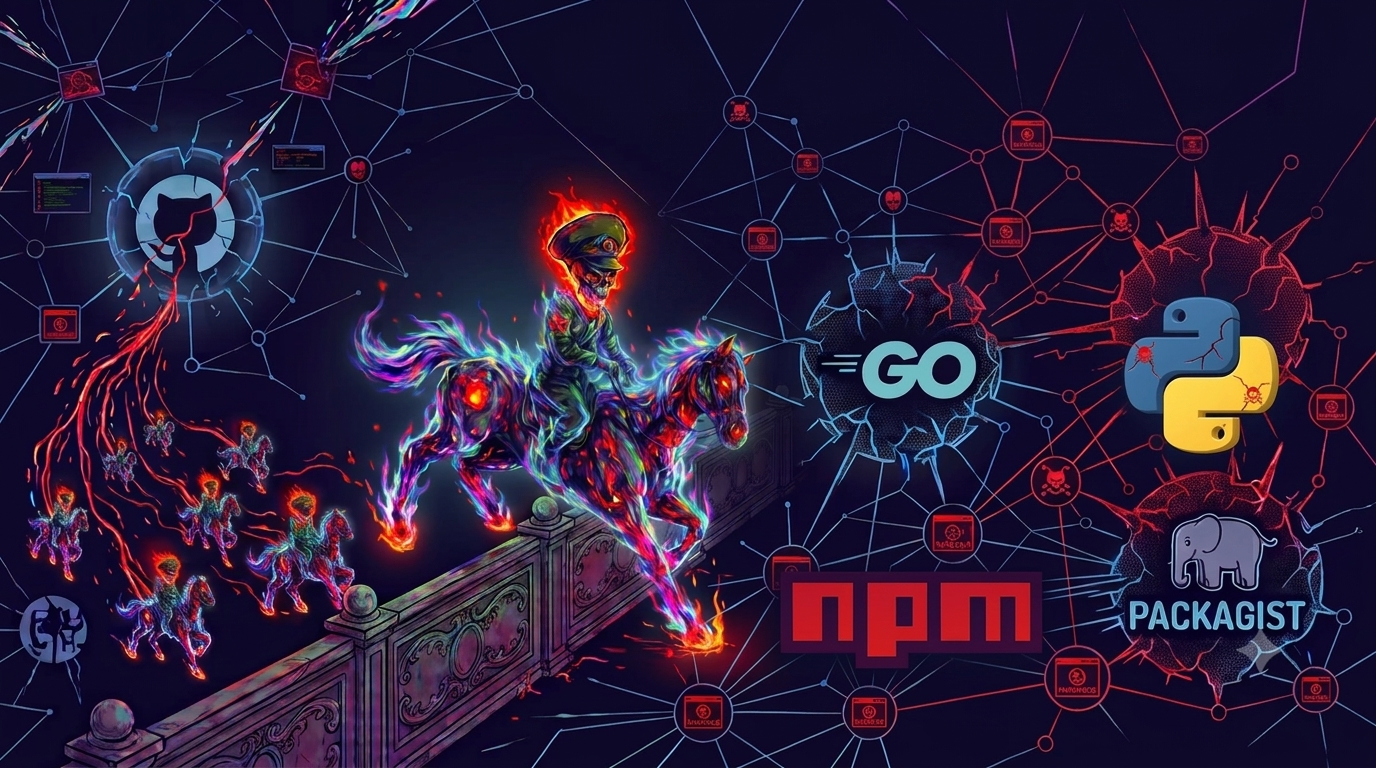 PolinRider Jumps the Fence to Go, Packagist, npm, PyPI