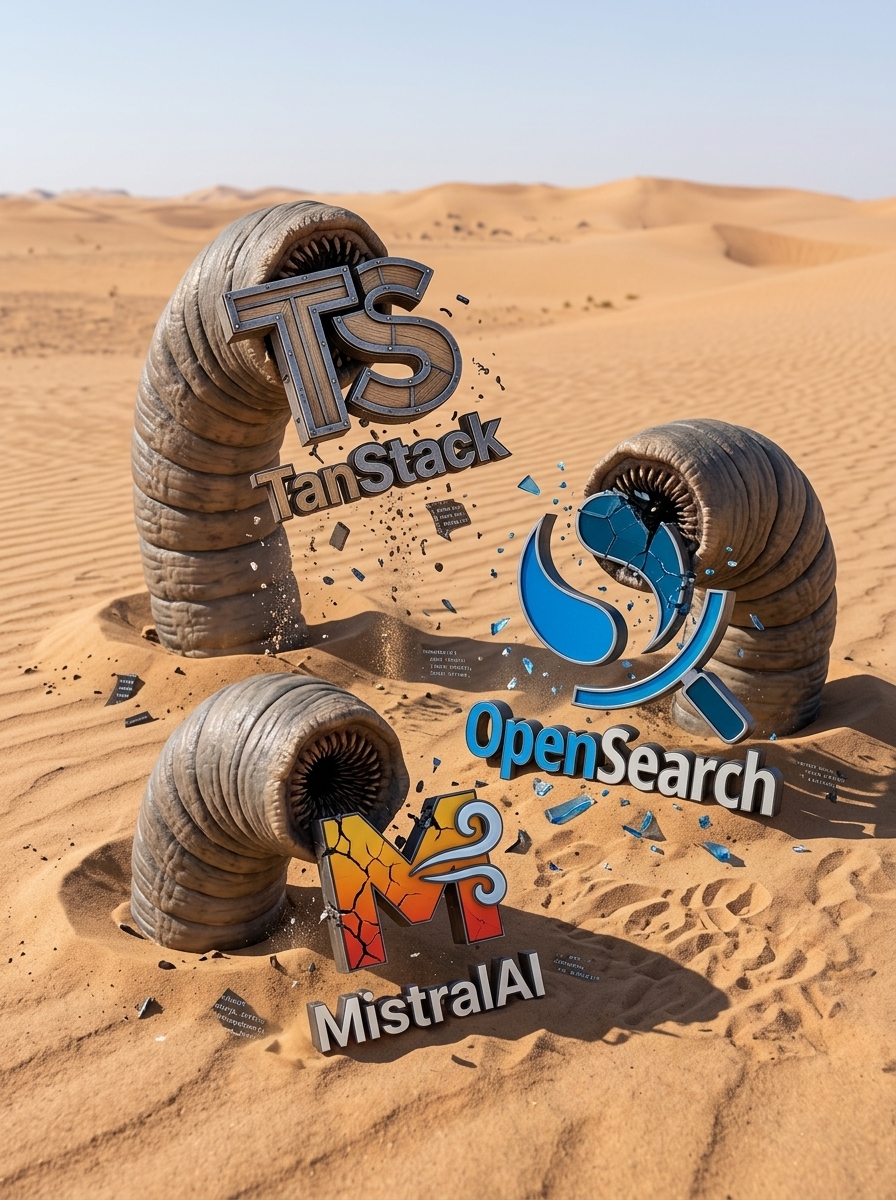 TeamPCP Hits TanStack, OpenSearch, and Mistral with Mini Shai-Hulud