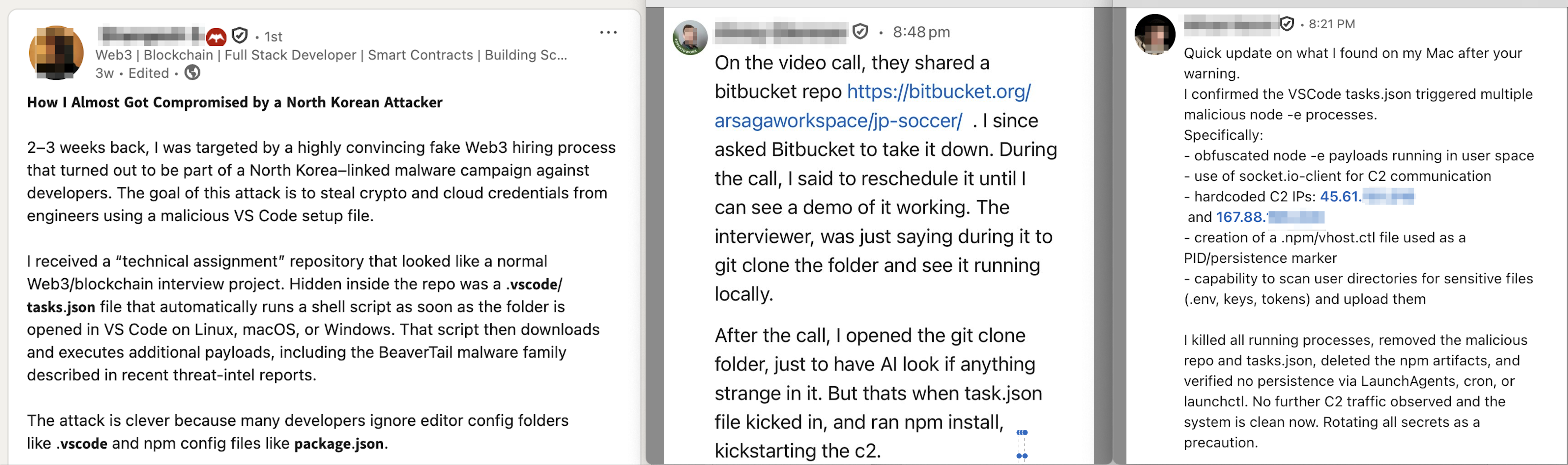 compromised developers