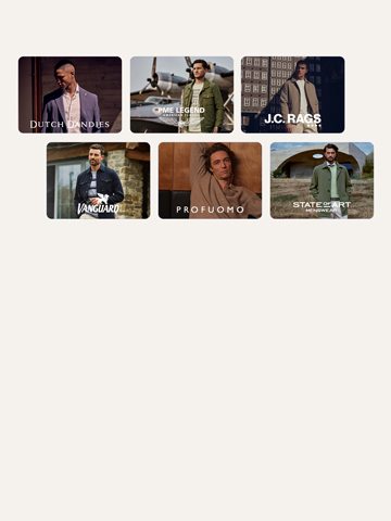 Herobanner OutletforMen, merken Dutch Dandies, Vanguard, PME Legend, Profuomo, J.C. Rags, State of Art