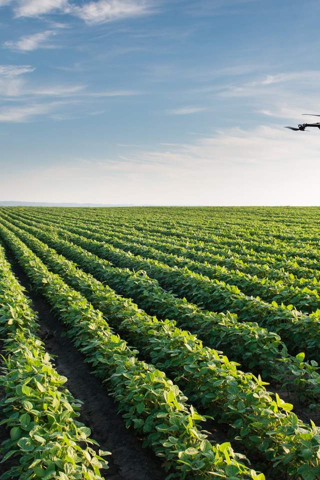 Drone-powered agriculture.