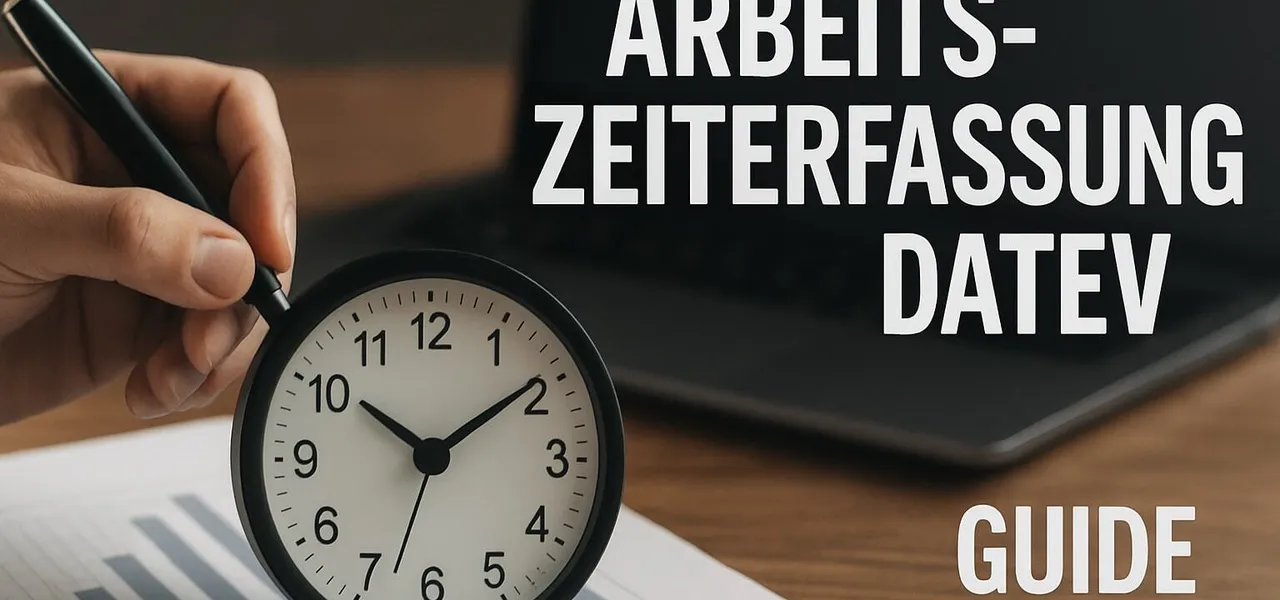 Arbeitszeiterfassung mit DATEV: Schritt-für-Schritt-Guide | 2026
